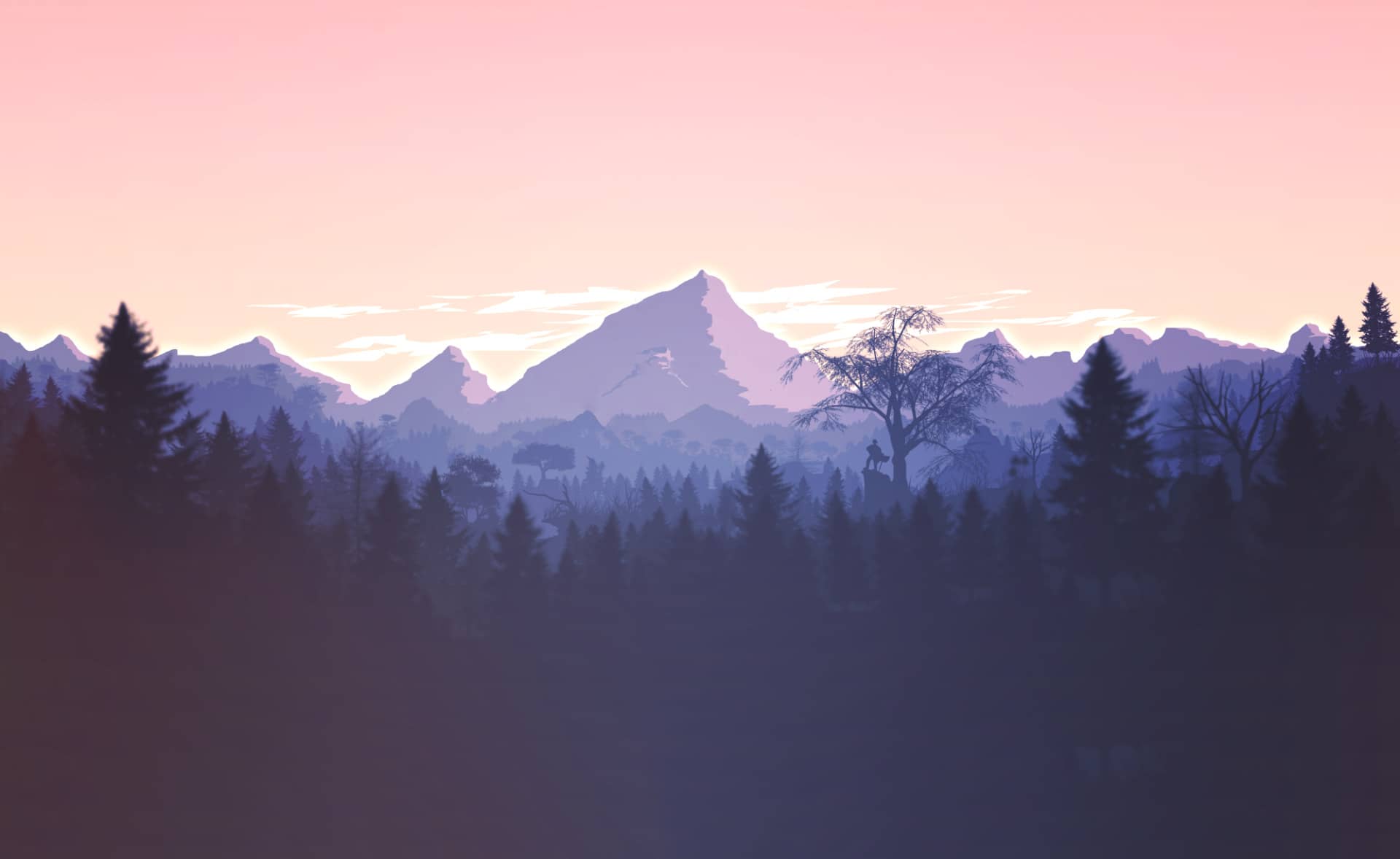 mountain background